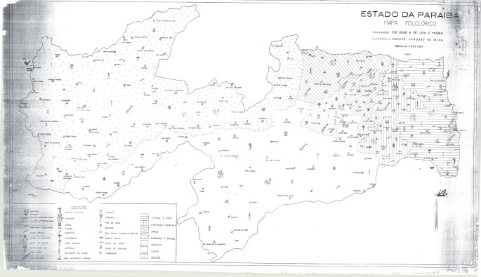 03. Mapa Folclórico da Paraíba (1969)